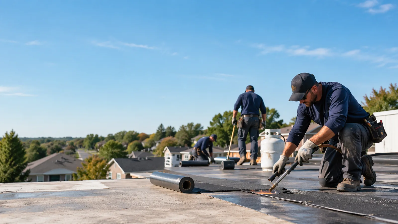 Flat Roof Leak Repair providers in Hardtner, KS